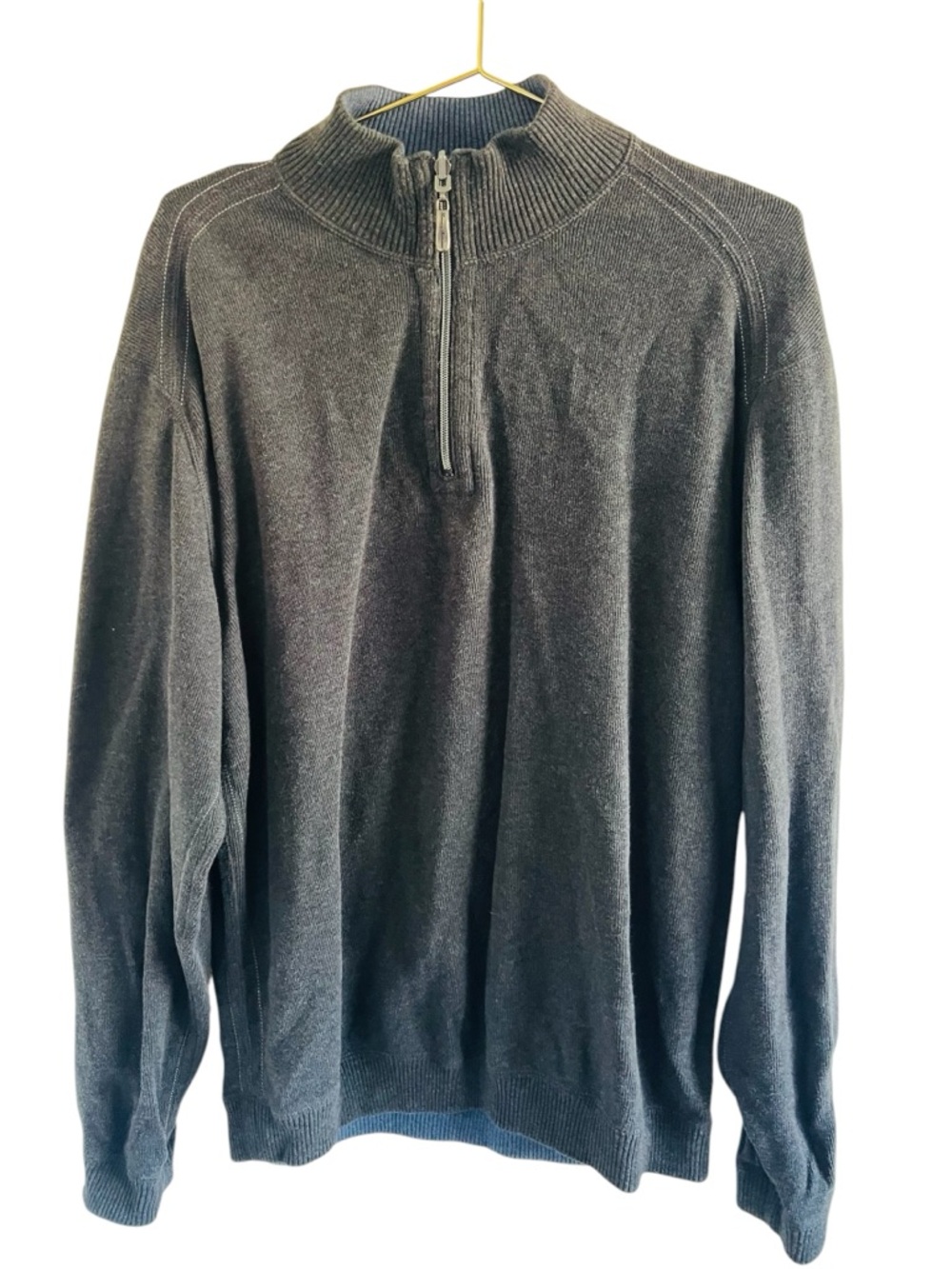 Tommy Bahama Men's Half-Zip Sweater Reversible Pullover Sweater